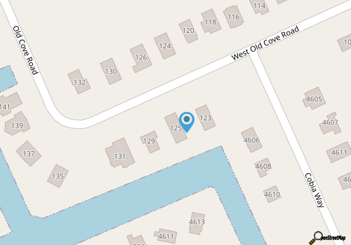 Canal-front gem with boat dock - close to shopping, restaurants, & beach map location
