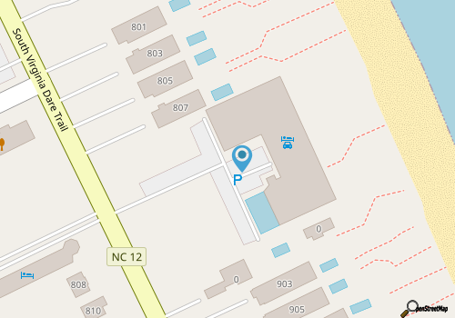 Dollar Short: Semi-Oceanfront | Private Pool | Hot Tub map location