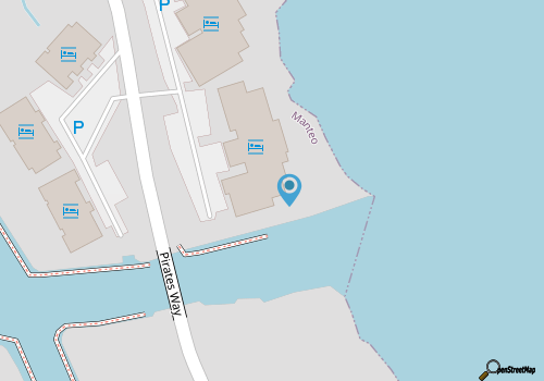 4 BR Water-front Condo w/ Central AC map location