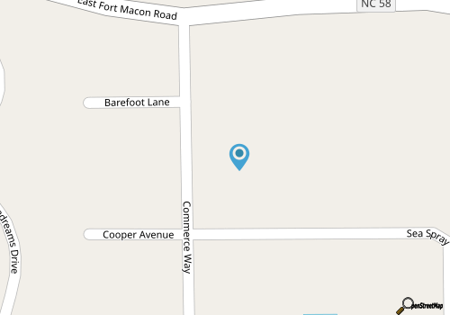 SeaSpray 250, Oceanview Condo in Atlantic Beach, NC! map location