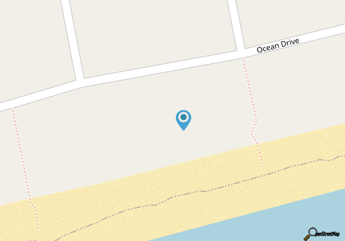 Beach Dreams East, Oceanfront Duplex in Emerald Isle, NC! map location
