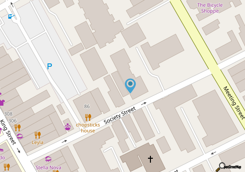 Josephine's Garden Apartment Steps From King St. In A Neatly Renovated 1882 Home map location