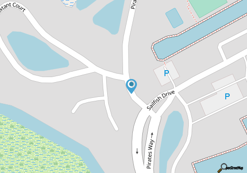 Anchor's Away: Canalfront Condo, Water Views, Community Amenities map location