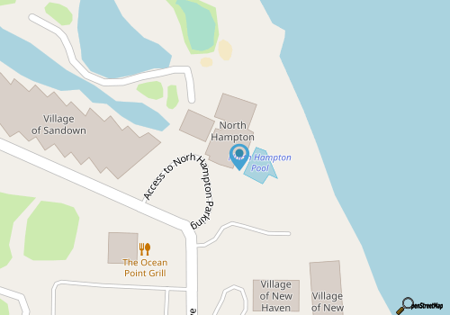 Newly renovated oceanfront villa, Fripp Fripp Hooray! map location