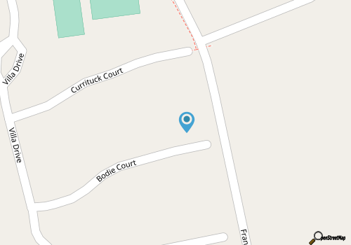 Oceanside Corolla townhome - short walk to the beach & oceanfront community pool map location