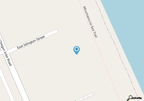 Experience luxury at 1 Perfect Vacation, a spacious oceanfront retreat in South Nags Head map location