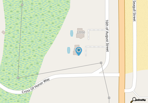 Semi-Oceanfront - Pool, Hot Tub, Game Room, Community Tennis Court map location