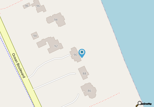 Nonnie and T's | Oceanfront | Southern Shores map location