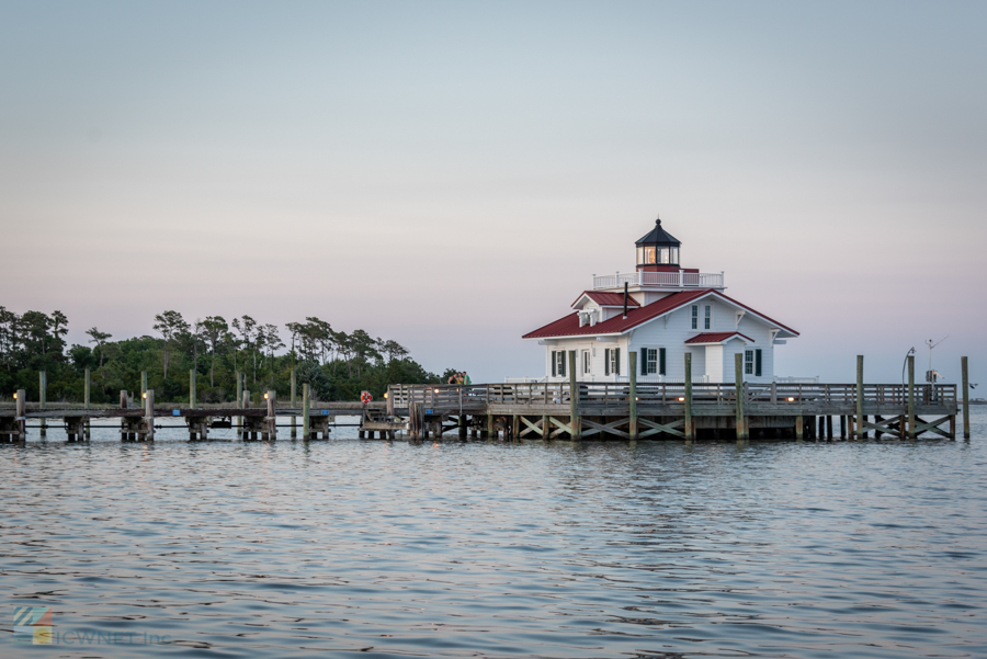 Roanoke Marshes Lighthouse in Manteo NC