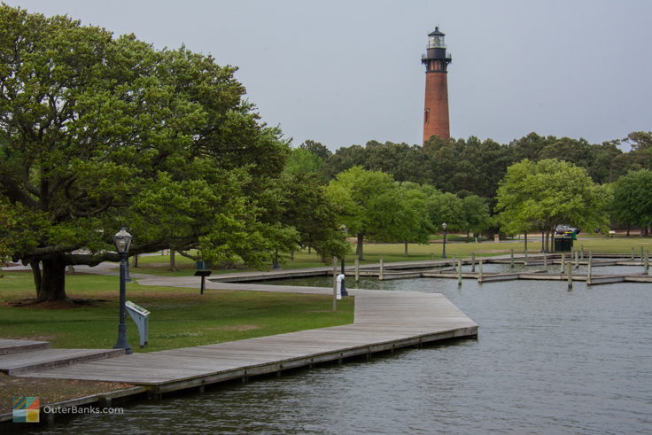 Currituck Beach Light from Historic Corolla Park