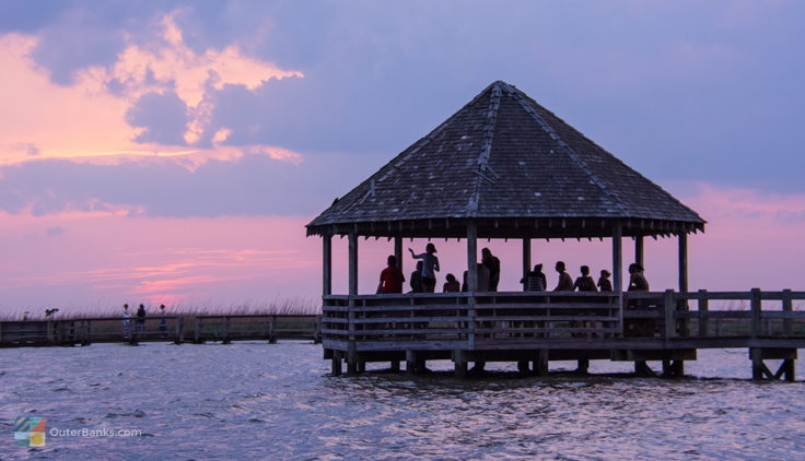 Sunset from Historic Corolla Park