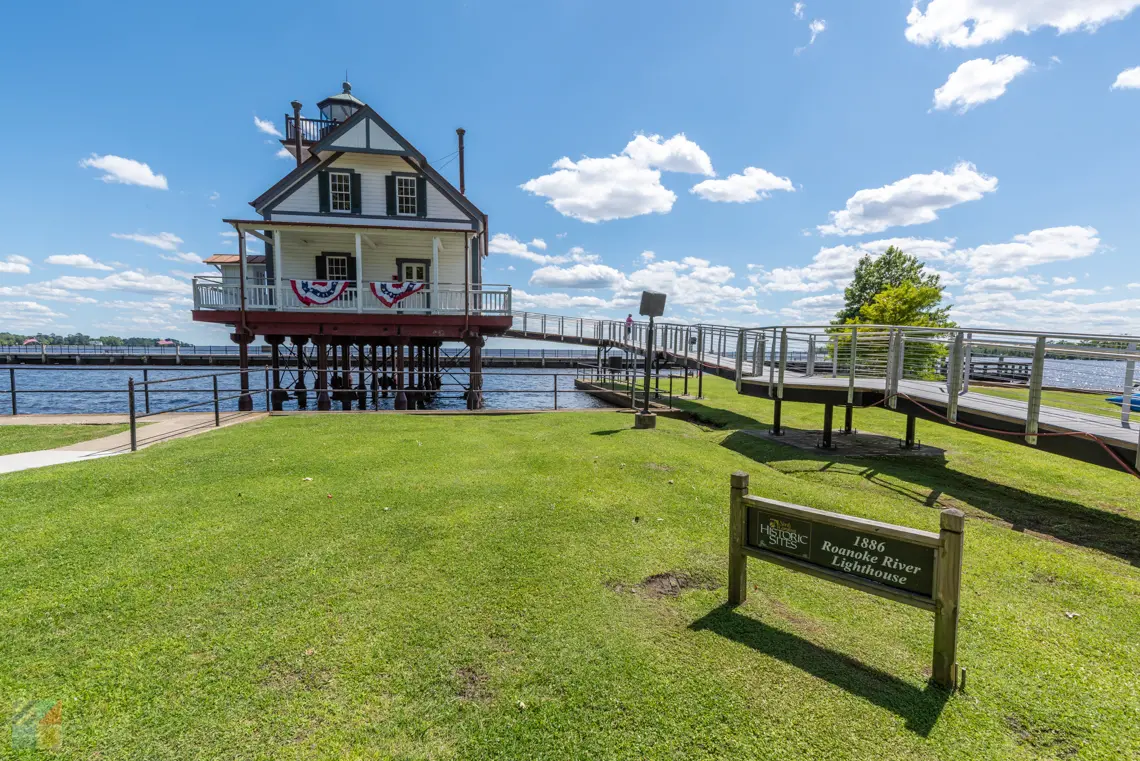 Roanoke River Lighthouse Edenton NC