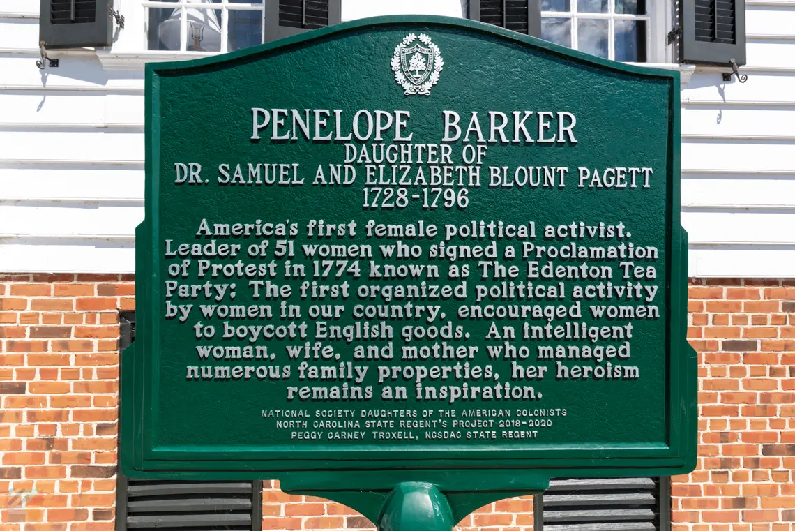 Penelope Barker House Edenton NC