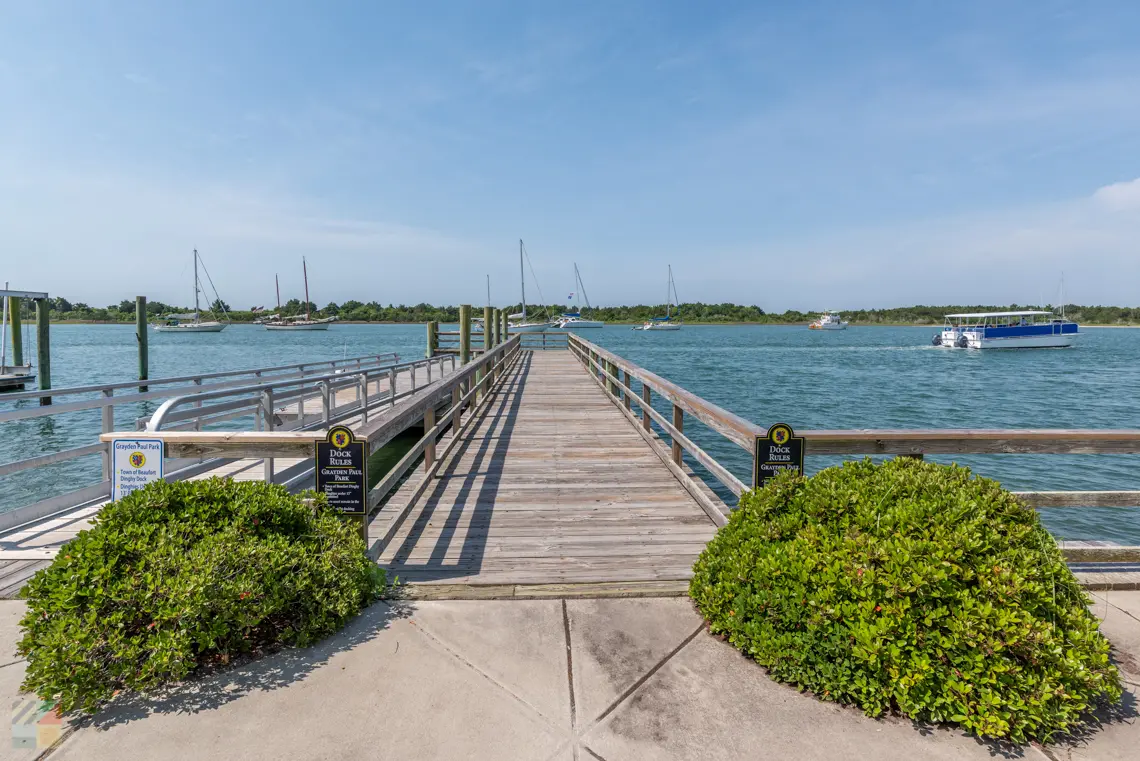 Grayden Paul park in downtown Beaufort NC