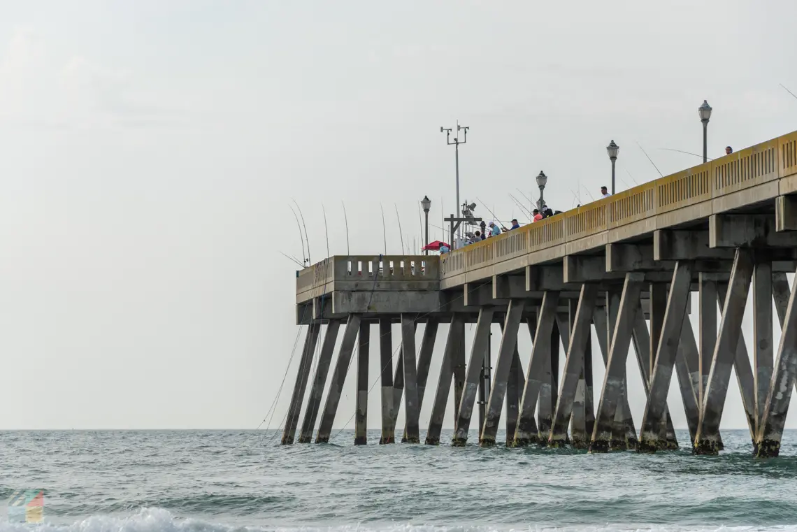 The view from Johnnie Mercer's Pier