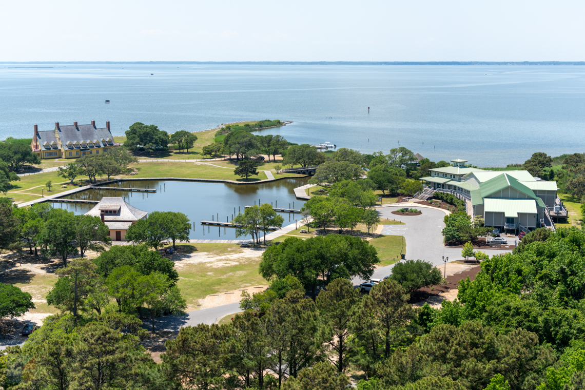 Historic Corolla Park from the Currituck Beach Lighthouse