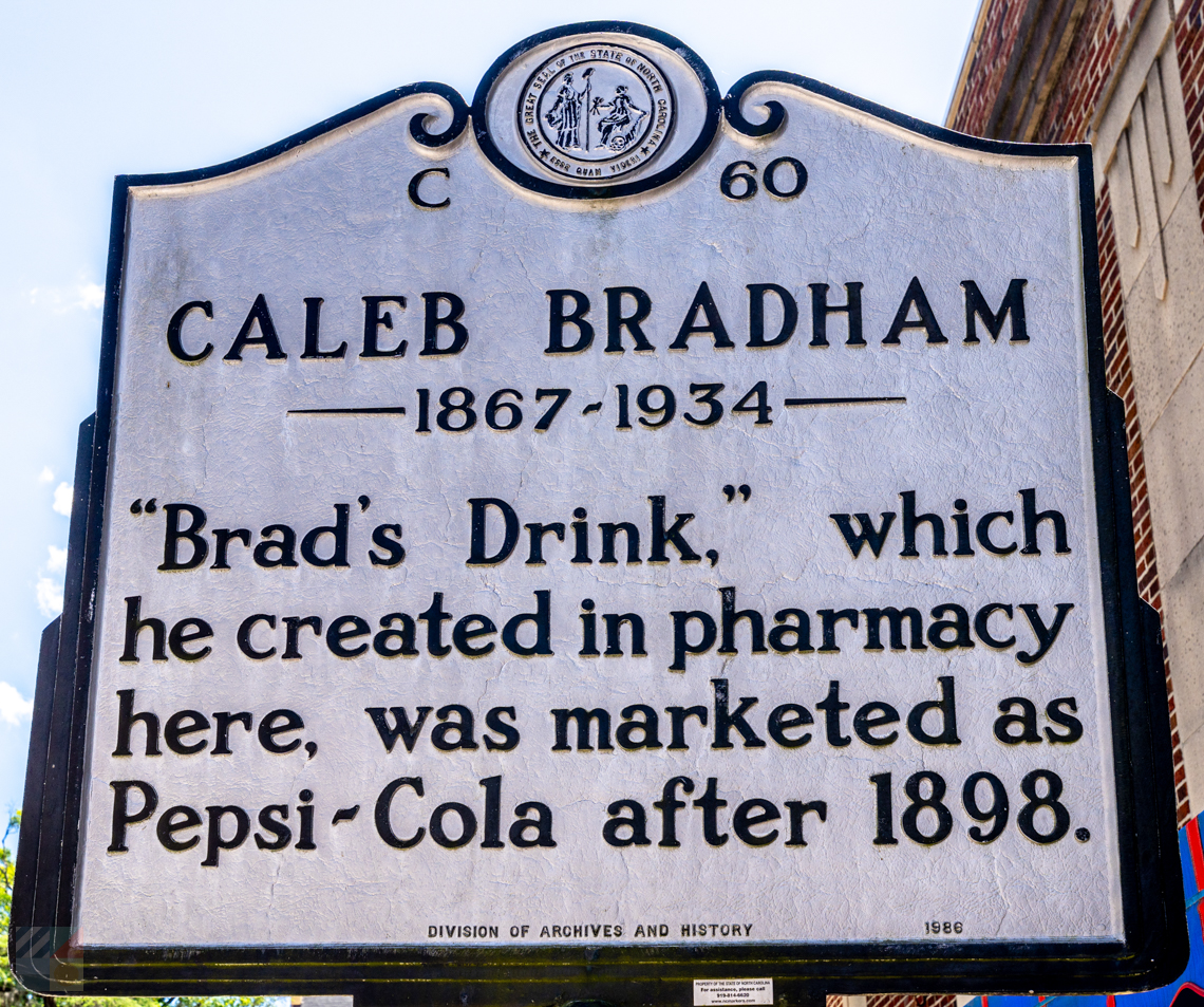 Birthplace of Pepsi New Bern NC