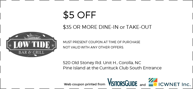$5 OFF $35 OR MORE DINE-IN or TAKE-OUT