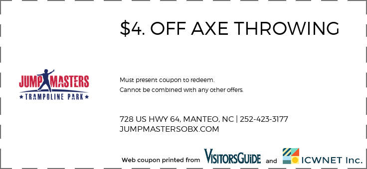 $4. OFF AXE THROWING 