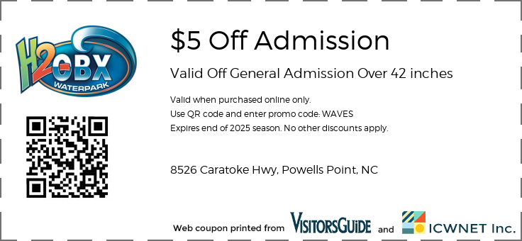 $5 Off Admission Valid Off General Admission Over 42 inches