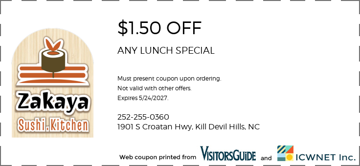 $1.50 OFF ANY LUNCH SPECIAL