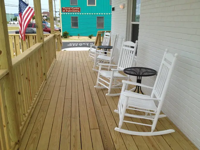 Outer Banks Inn front porch