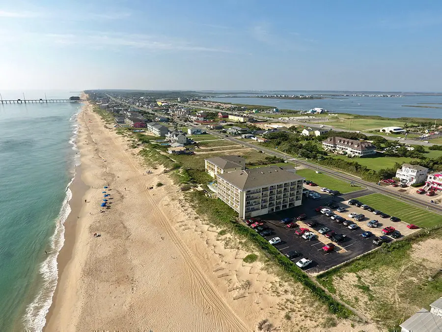 Surf Side Hotel aerial view