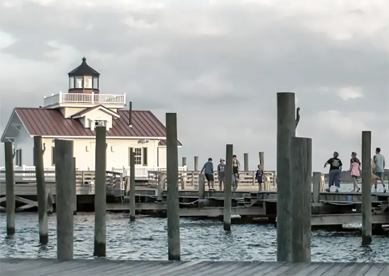 OBX Walking Tours roanoke marshes lighthouse