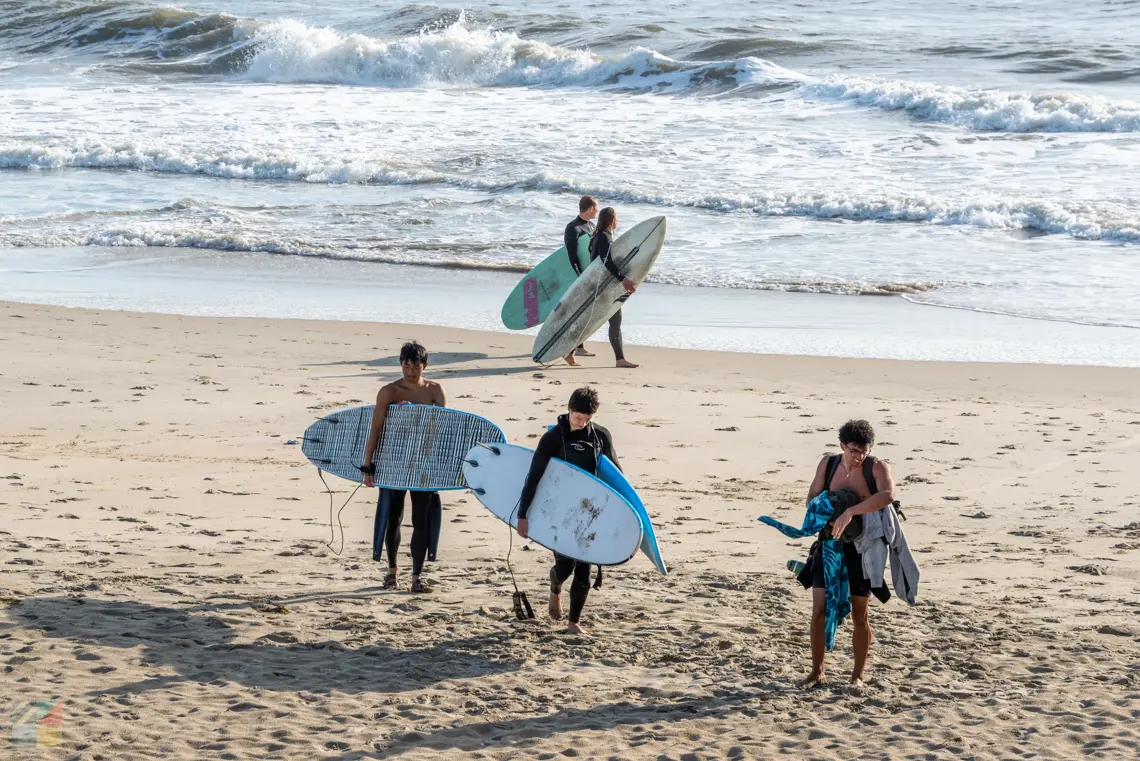Surfing on the Outer Banks