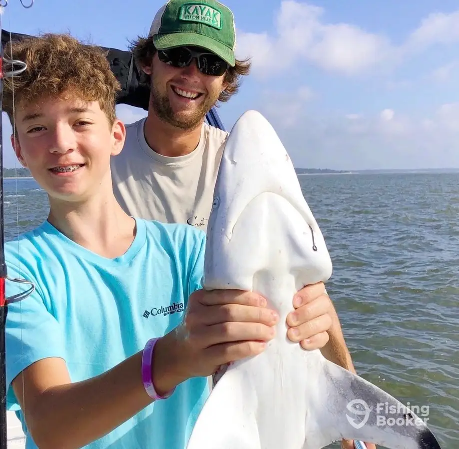 Family Shark Fishing & Dolphin Discoveries 2 charter image 2