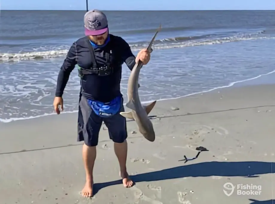 Salty Leprechaun Surf Fishing charter image 5