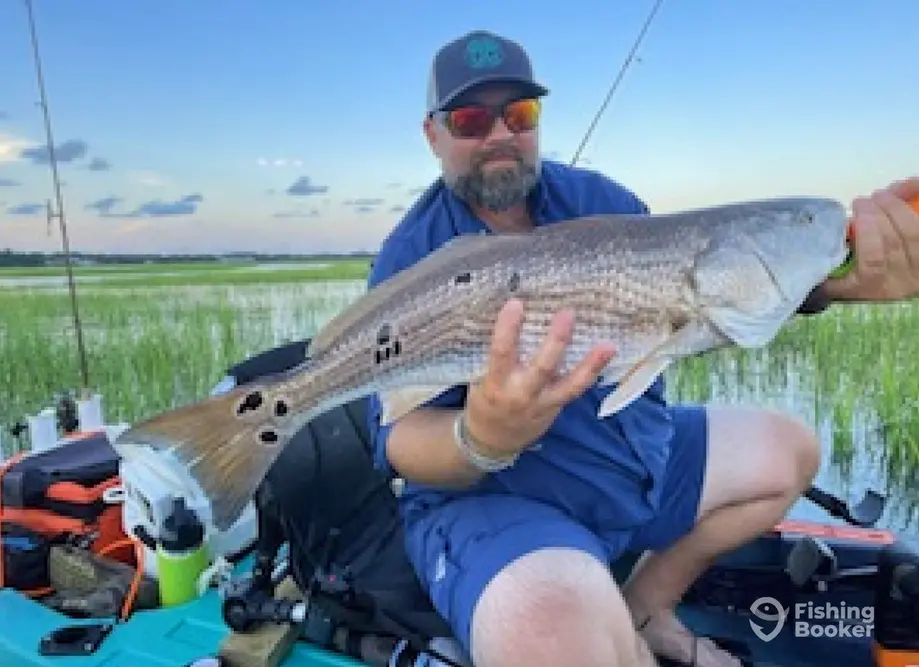 Paddles and Poles Kayak Fishing charter image 2
