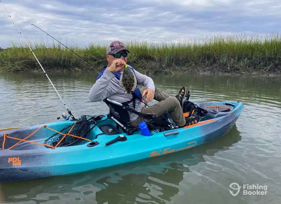 Paddles and Poles Kayak Fishing charter image 5