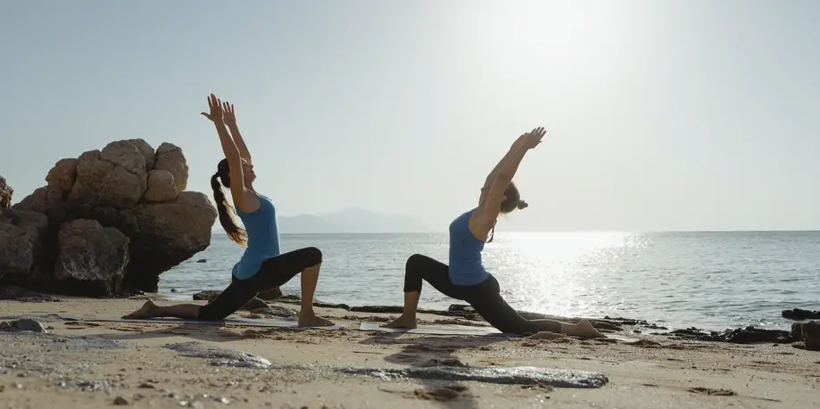 Public Beach Yoga