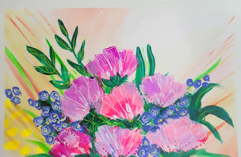 Spring Florals - Acrylic Workshop