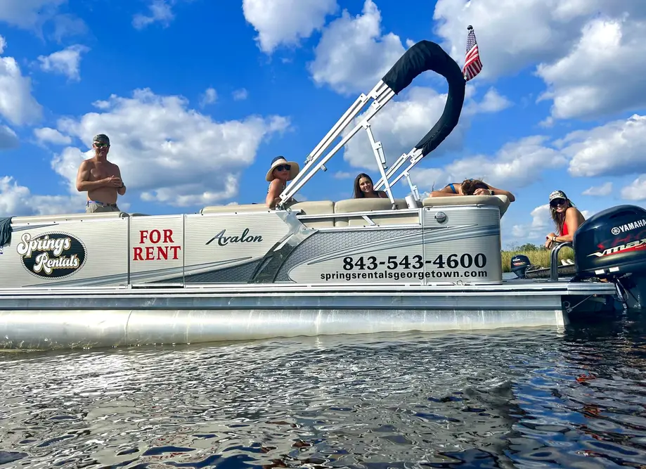 Half Day Tritoon Boat Rental