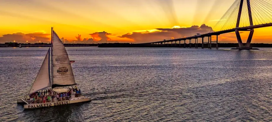 Sunset Sail Charleston Harbor