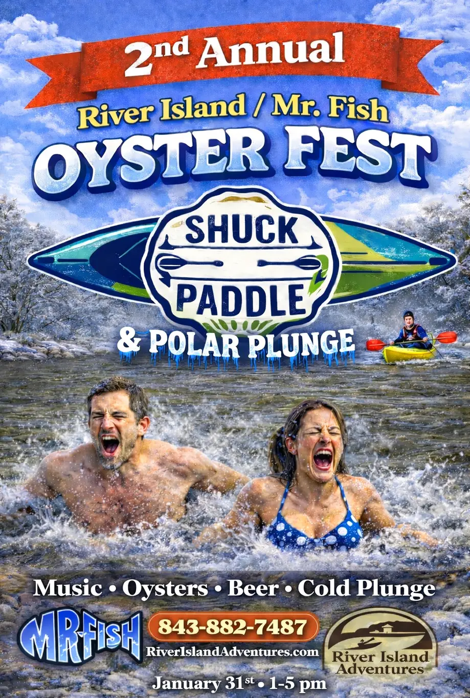 Oyster Fest & Polar Plunge
