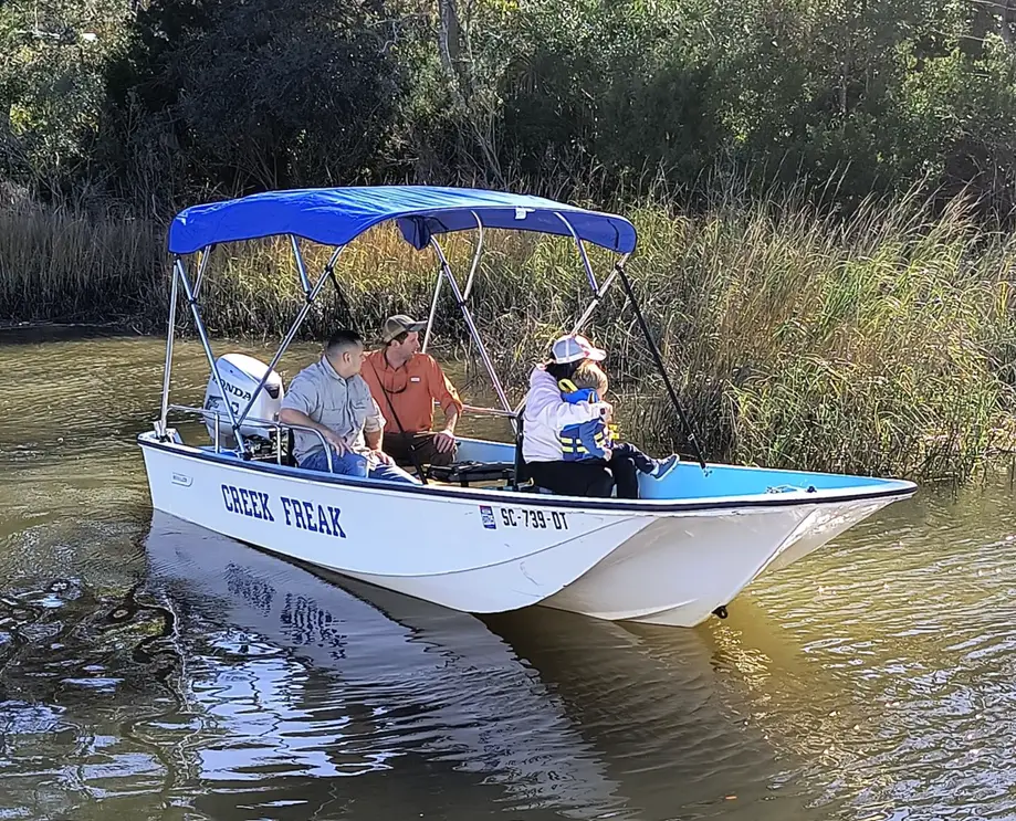 Powerboat Dolphin and Monkey Adventure