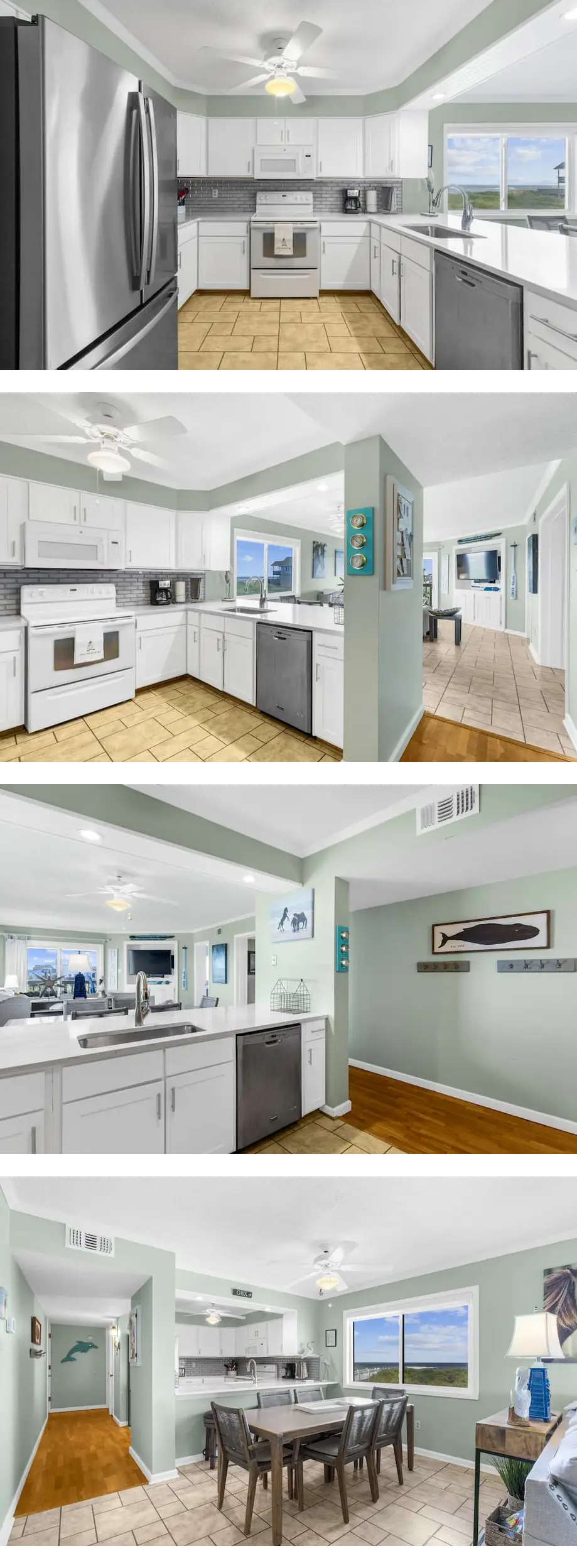 End Unit Oceanfront condo 2 min to beach...