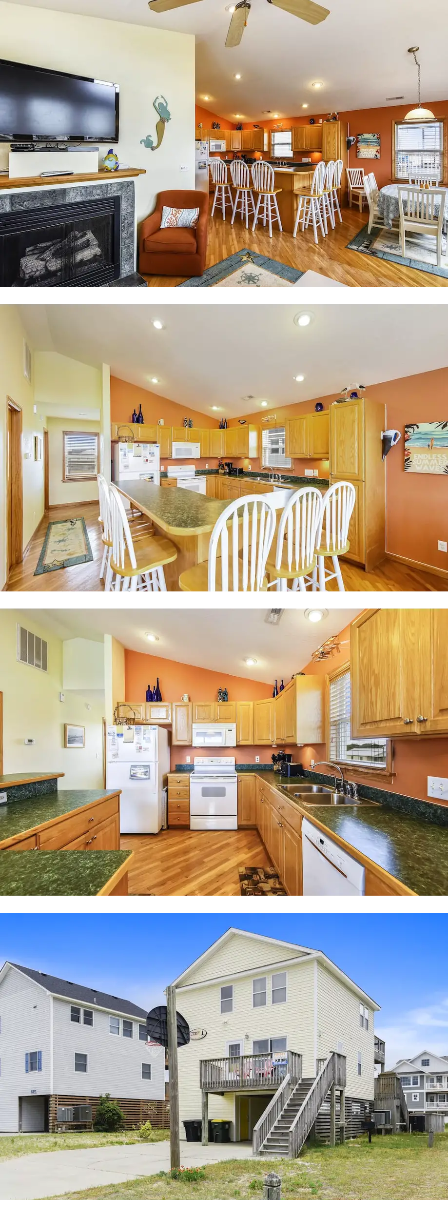 KD1105- 1 Block to Beach- 5 BRs, Private...