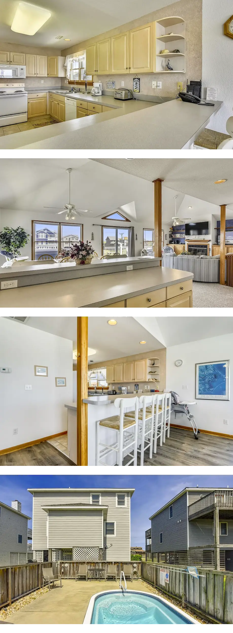 SEMI-OCEANFRONT!  Ocean views, private p...