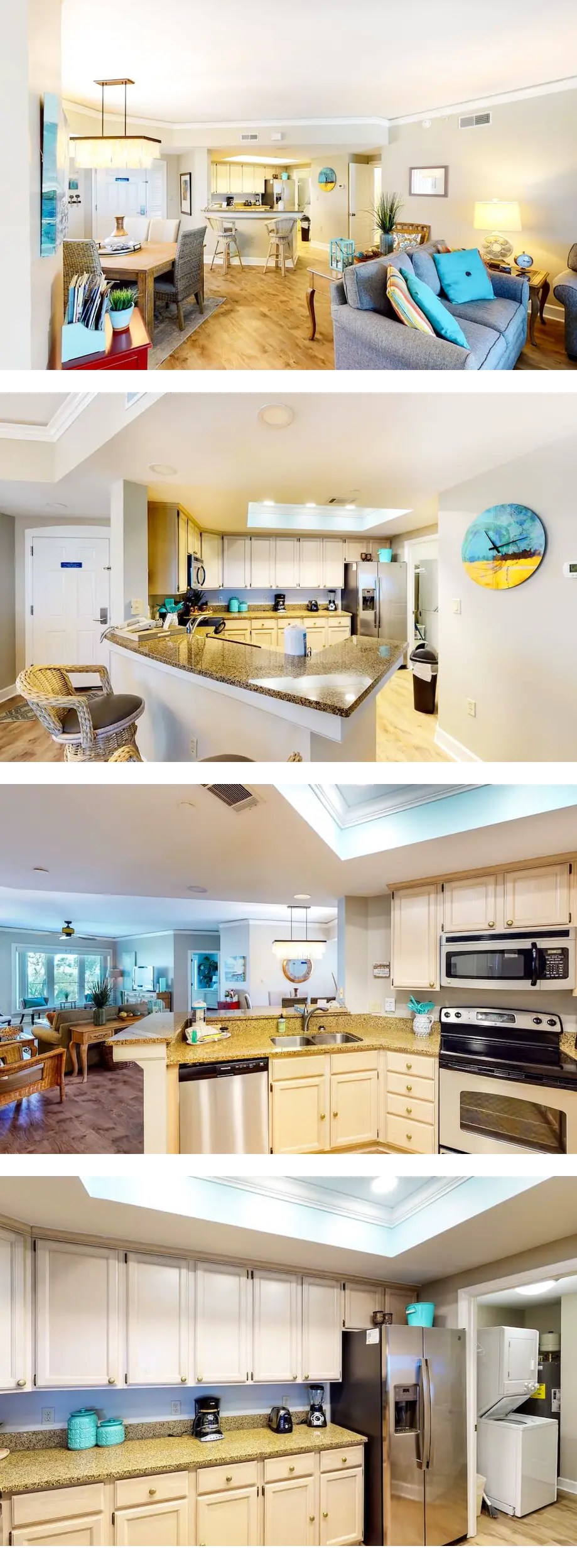 Spacious updated oceanfront condo with s...