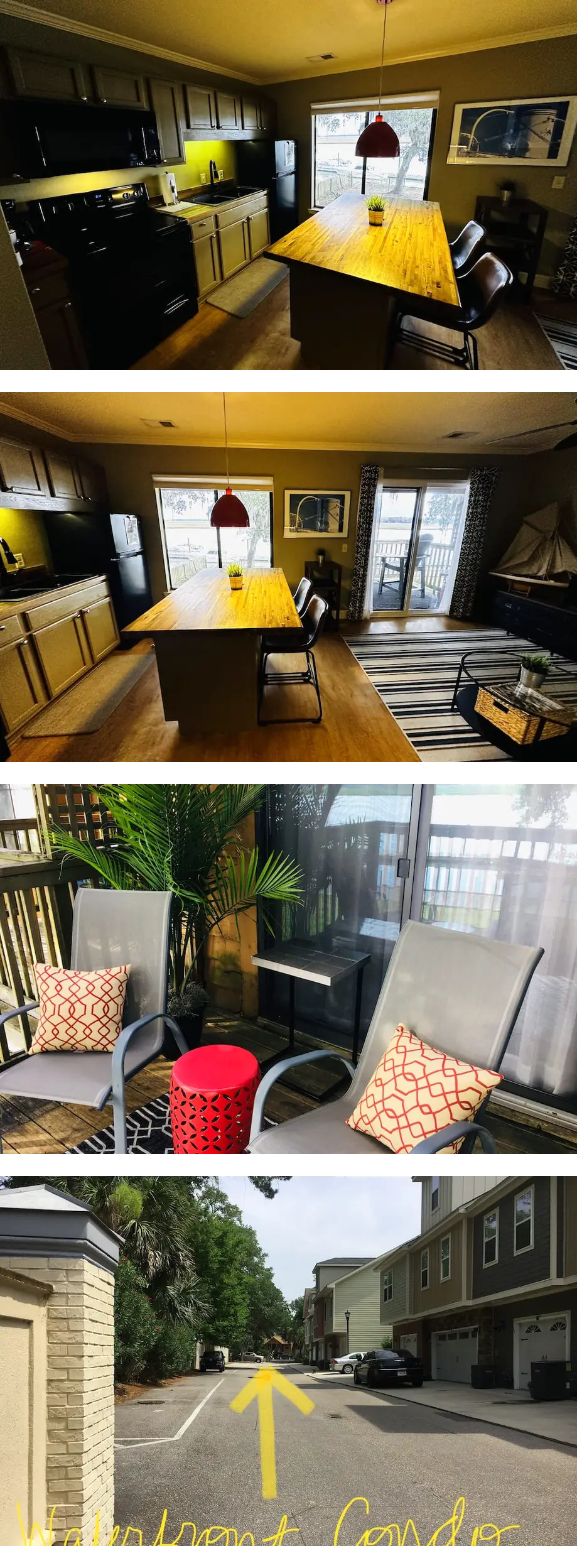 Beautiful waterfront views, super clean,...