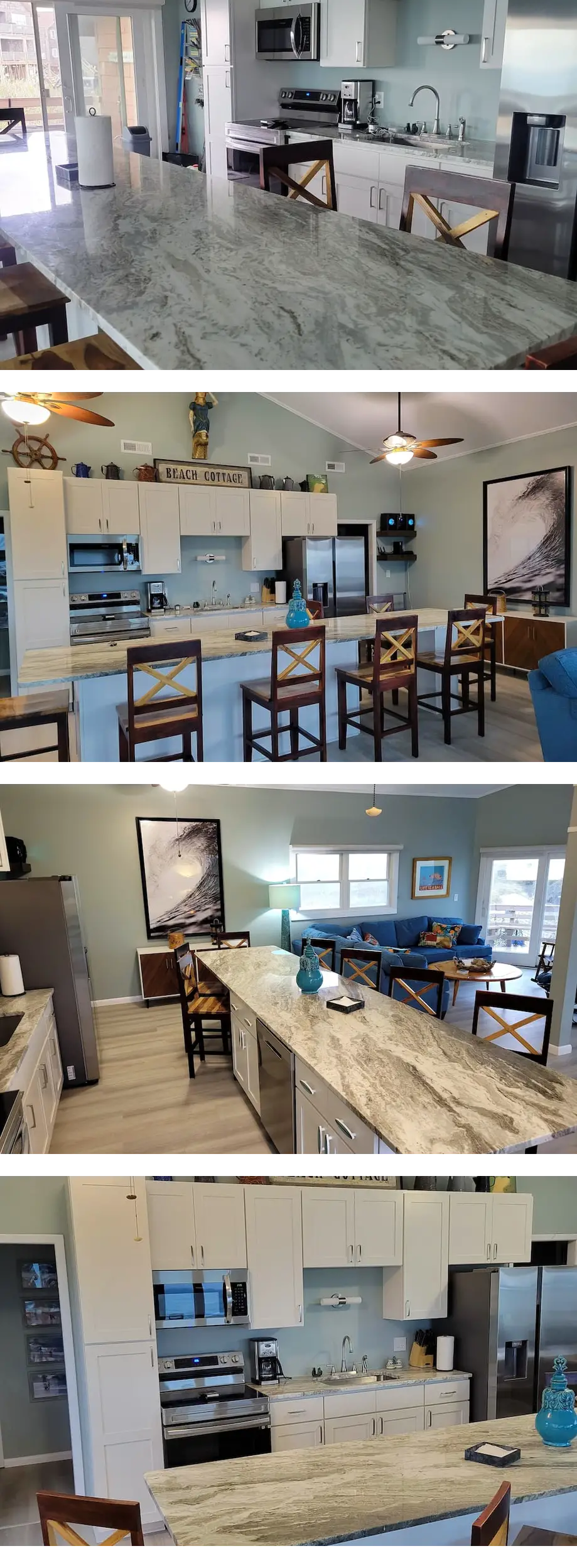 Anna's Beach Cottage Ocean front Home in...