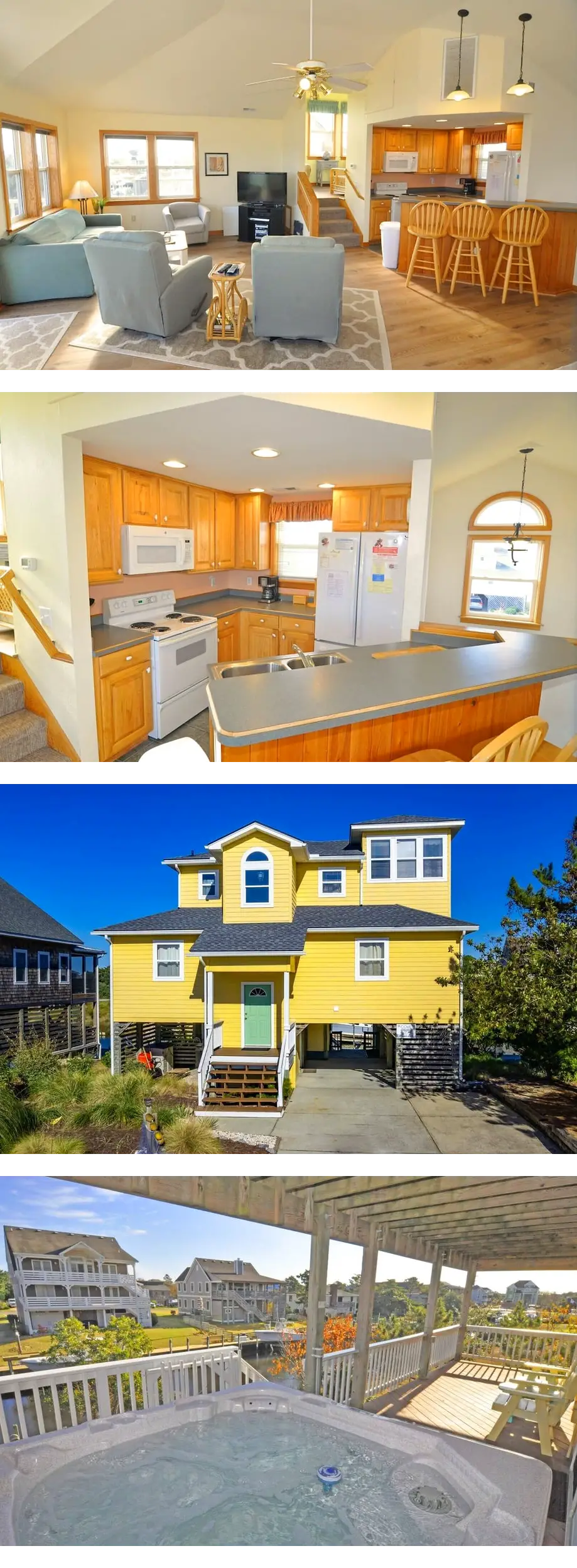433 - Water Front Nags Head Cove Rental ...