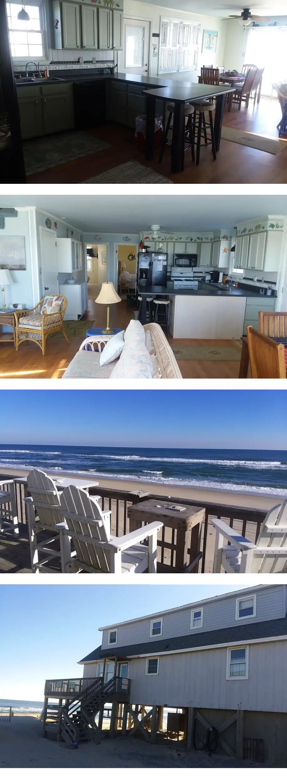 The Beach House   As close to the ocean ...