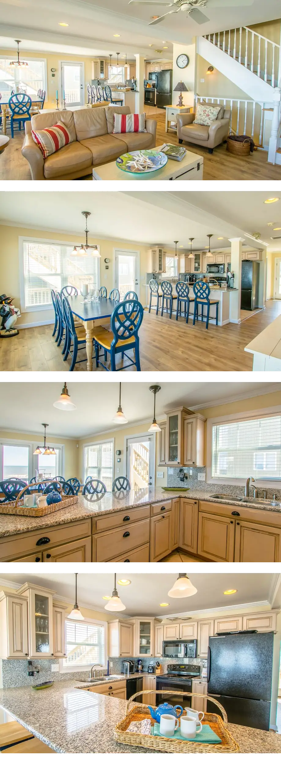 Beautiful oceanfront home to spot dolphi...