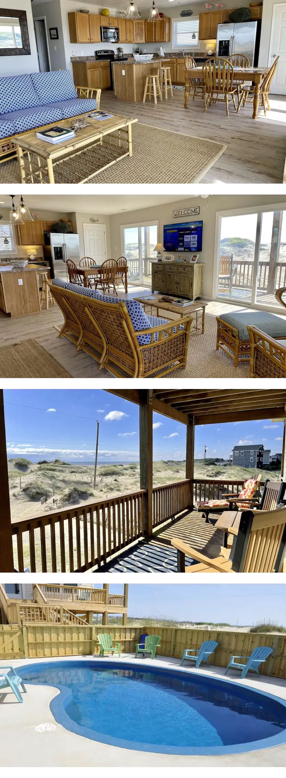 Oceanfront, secluded, private pool. Acce...