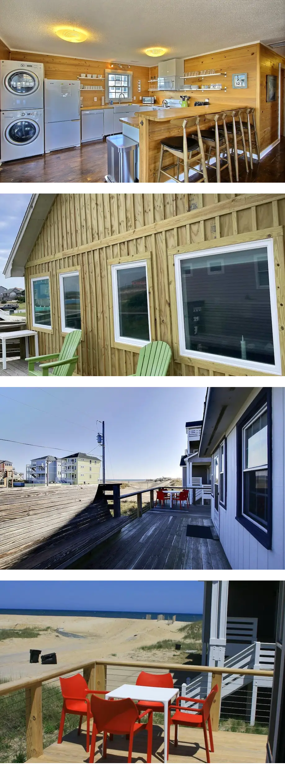 Semi Oceanfront/2 king,1 queen/handicap ...